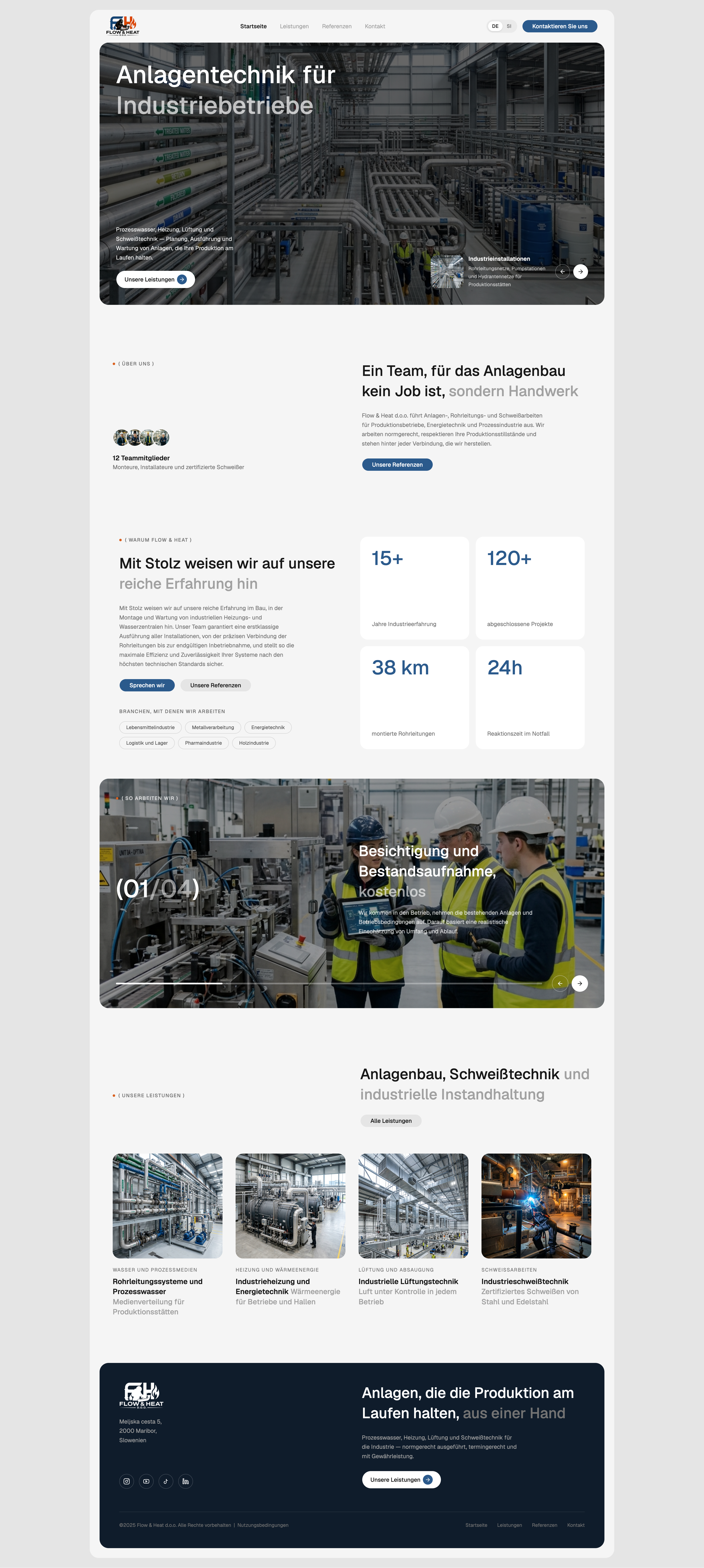 Mockup web stranice